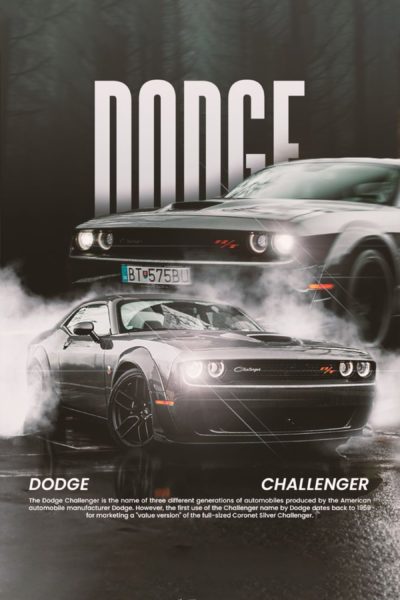 Dodge poster – KS Designs