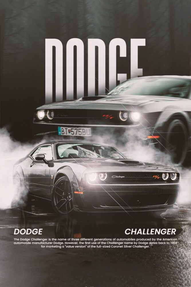 Dodge poster – KS Designs