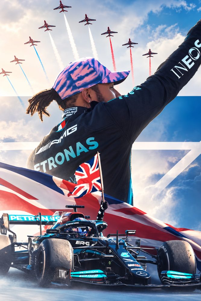 Lewis Hamilton | Mercedes AMG PETRONAS F1 | F1 POSTERS poster – KS Designs
