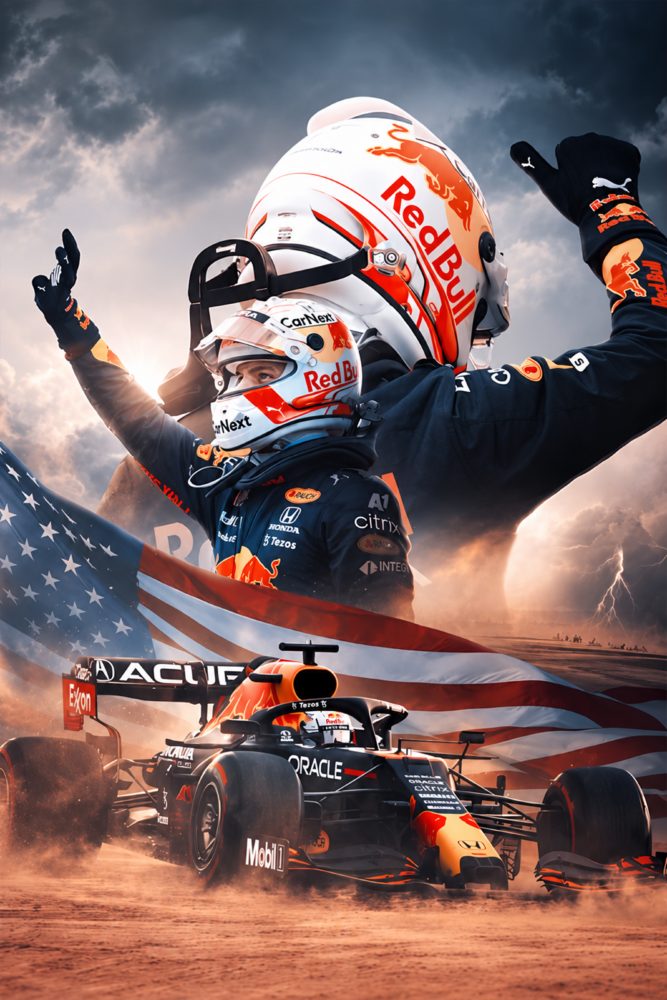 Max Verstappen US GP winner poster | Formula One | F1 POSTERS poster – KS Designs