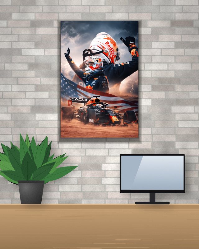 Max Verstappen US GP winner poster | Formula One | F1 POSTERS poster on a wall – KS Designs