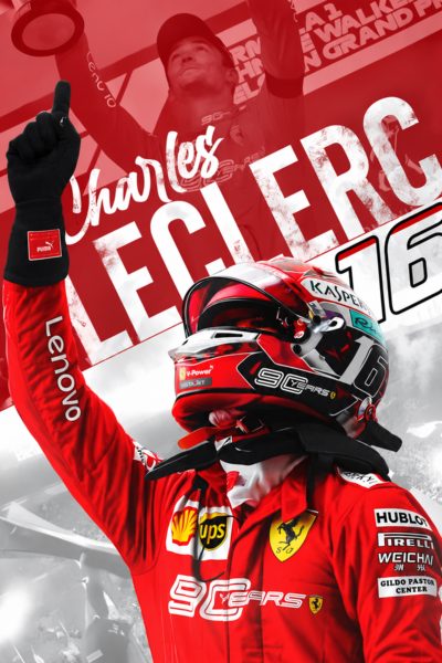 Charles Leclerc | Formula One | F1 POSTERS poster – KS Designs