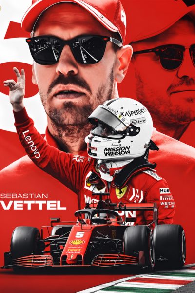 Sebastian Vettel | Formula One | F1 POSTERS poster – KS Designs