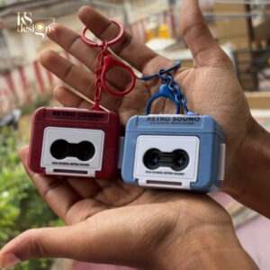 Retro Record Keychain🎧✨