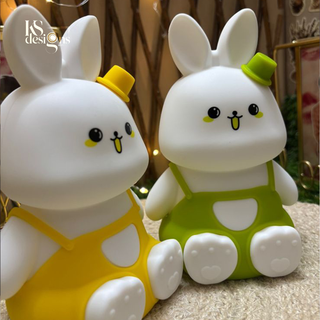 Sitting Rabbit Silicone Night Lamp sitting rabbit silicone