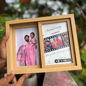 two slide photo frame