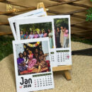 calendar polaroids