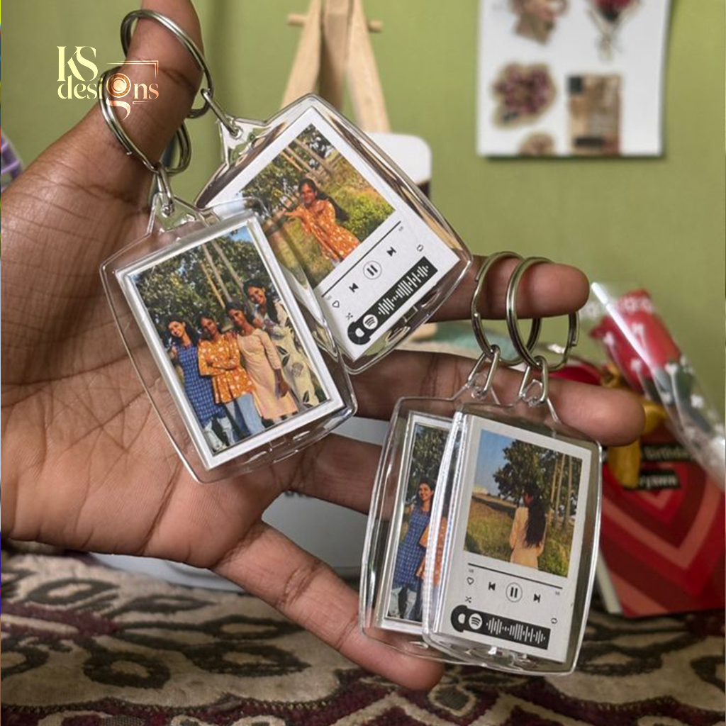 Acrylic Spotify Keychain Acrylic Spotify Keychain