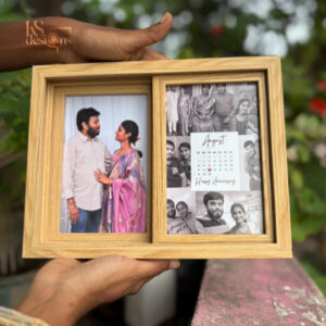 two slide photo frame