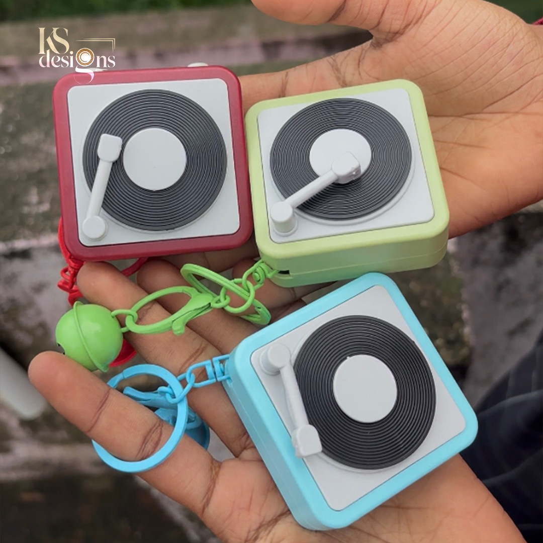 Mini Record Keychain Mini Record Keychain