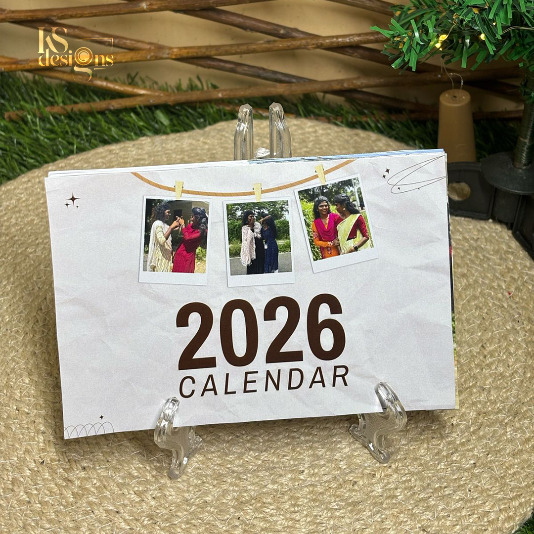 Customized Desk Calendar 2026 Customized Desk Calendar 2026