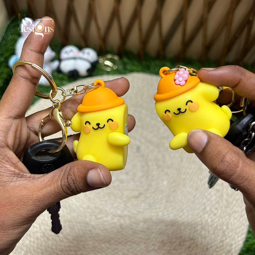 Magnet Yellow Puppy Keychain Magnet Yellow Puppy Keychain - Image 2