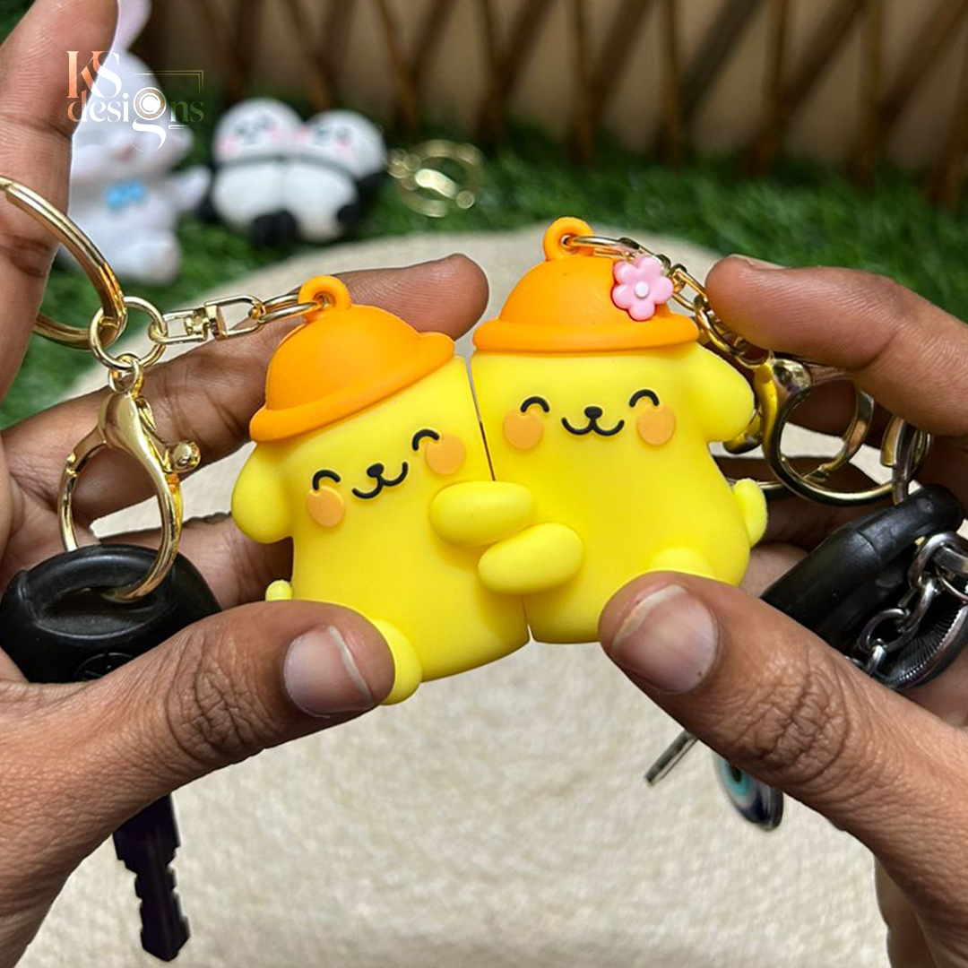 Magnet Yellow Puppy Keychain Magnet Yellow Puppy Keychain - Image 5