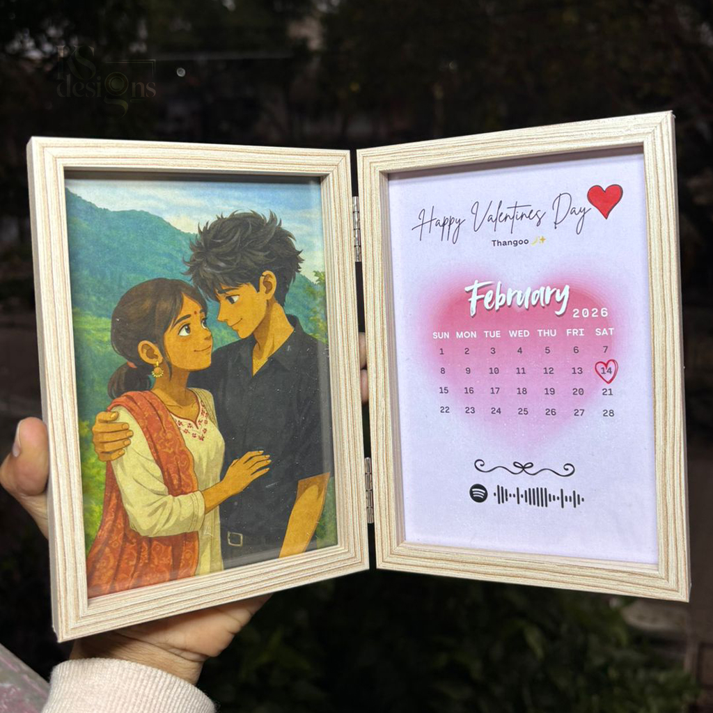 Valentine folding photo frame Valentine folding photo frame - Image 4