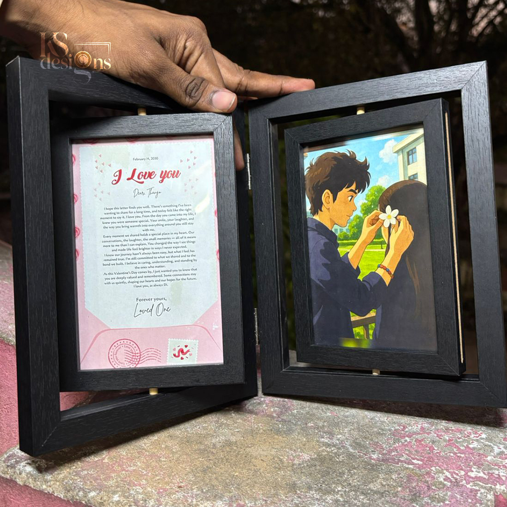 Secret folding Valentine frame Secret folding Valentine frame - Image 5