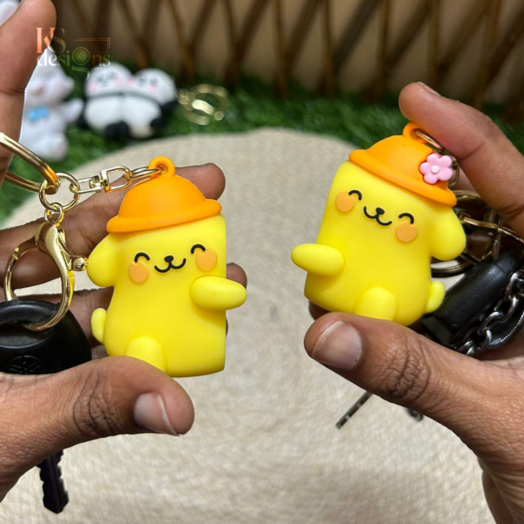 Magnet Yellow Puppy Keychain Magnet Yellow Puppy Keychain - Image 4