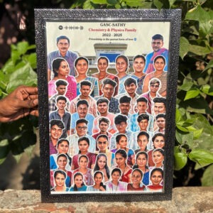 Farewell Cartoon Frame 12/18 Size