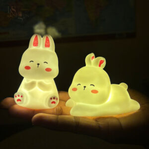 Cute Rabbit Night Lamp Pair
