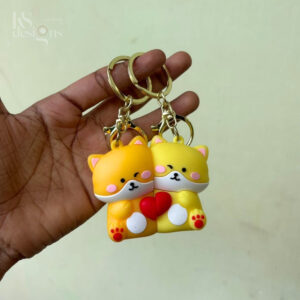 Fox Pair Keychain