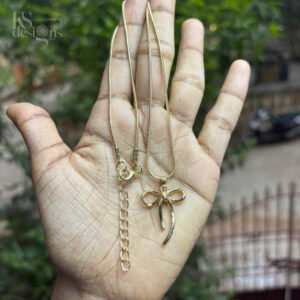 Bow Pendant Chain