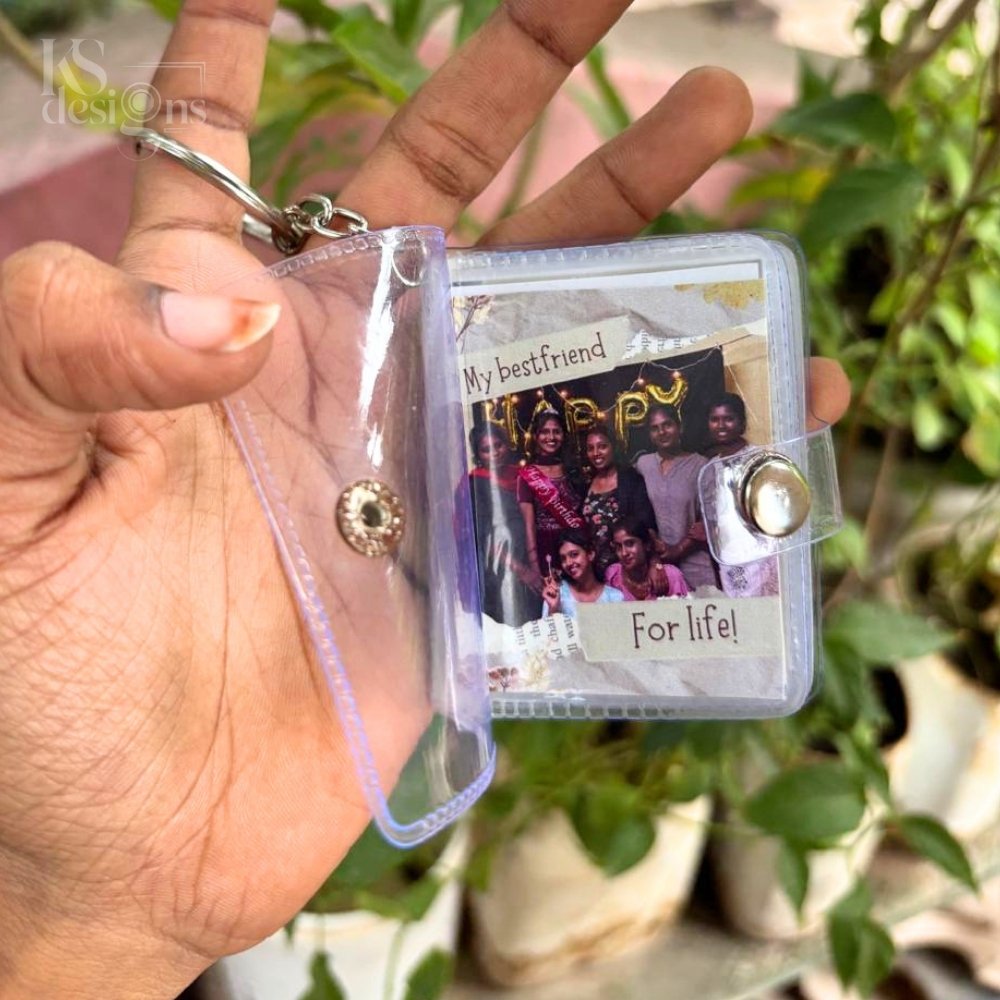 Mini Photo Book Album Keychain Mini Photo Book Album Keychain