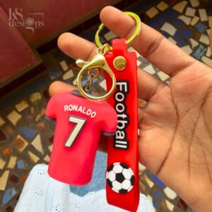Ronaldo Football T-Shirt Keychain