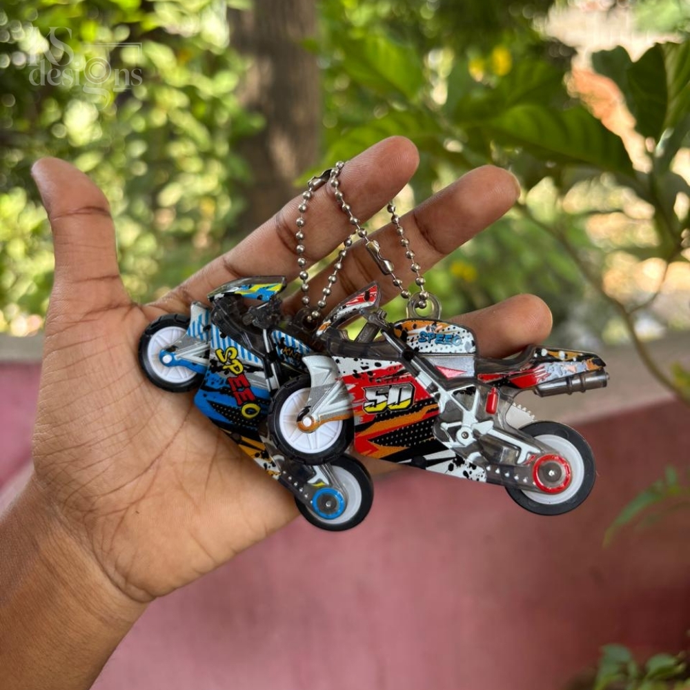 Fire Bike Keychain Fire Bike Keychain - Image 6