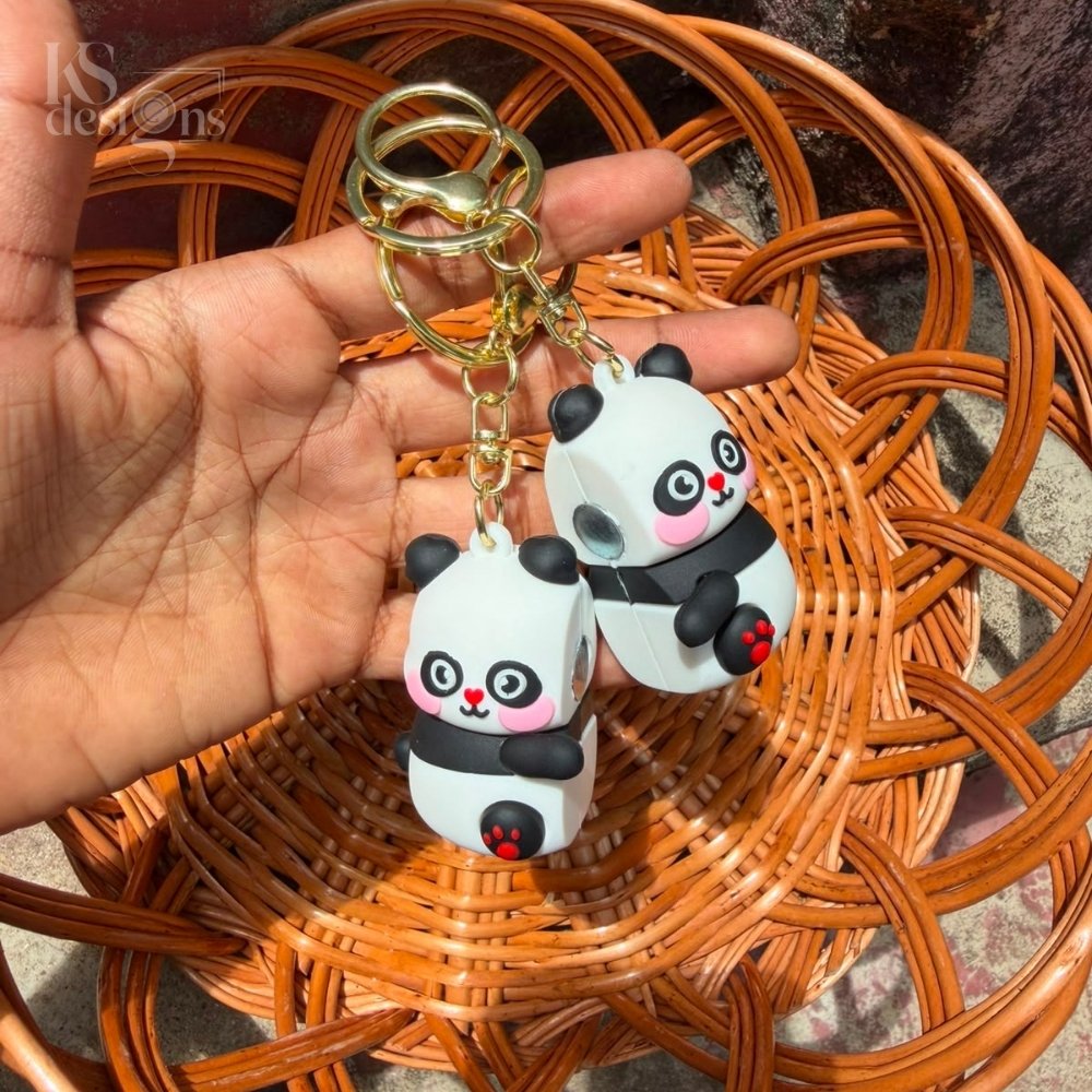 Couple Panda Keychain Couple Panda Keychain - Image 2