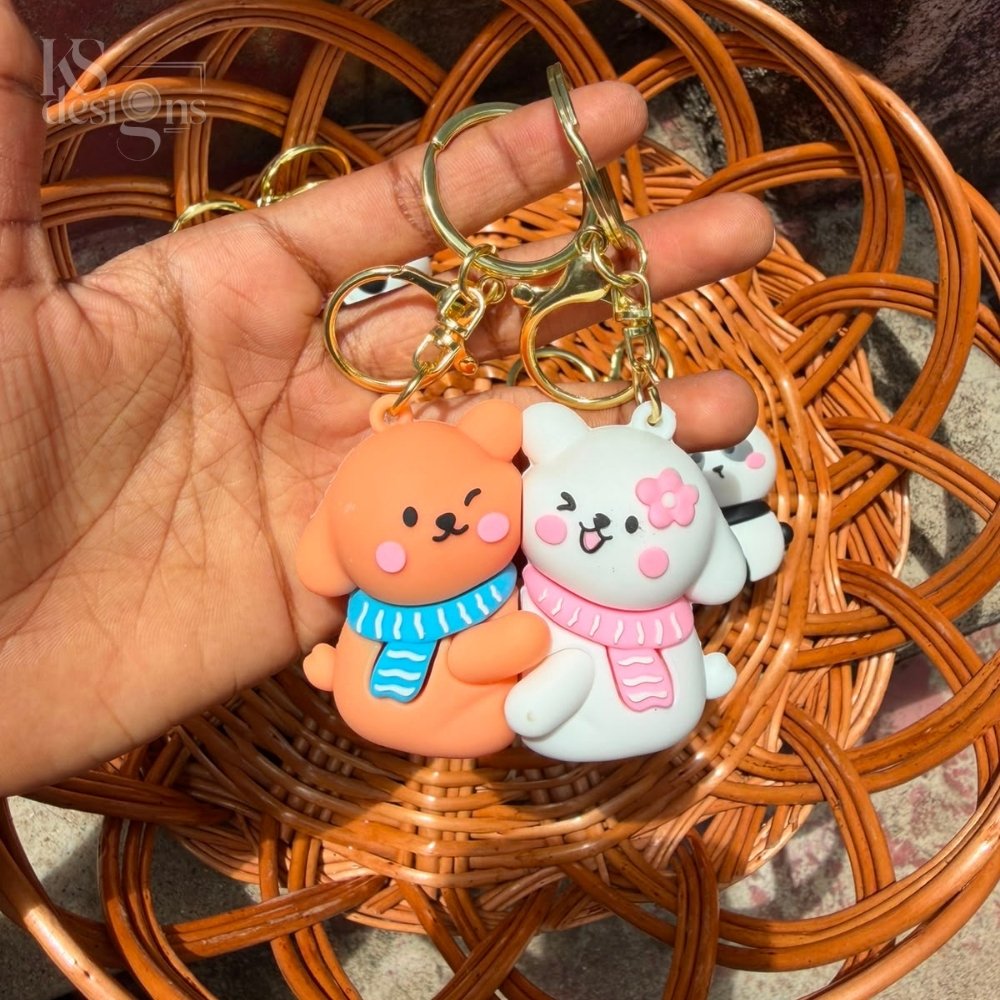 Magnetic Puppy Keychain Magnetic Puppy Keychain