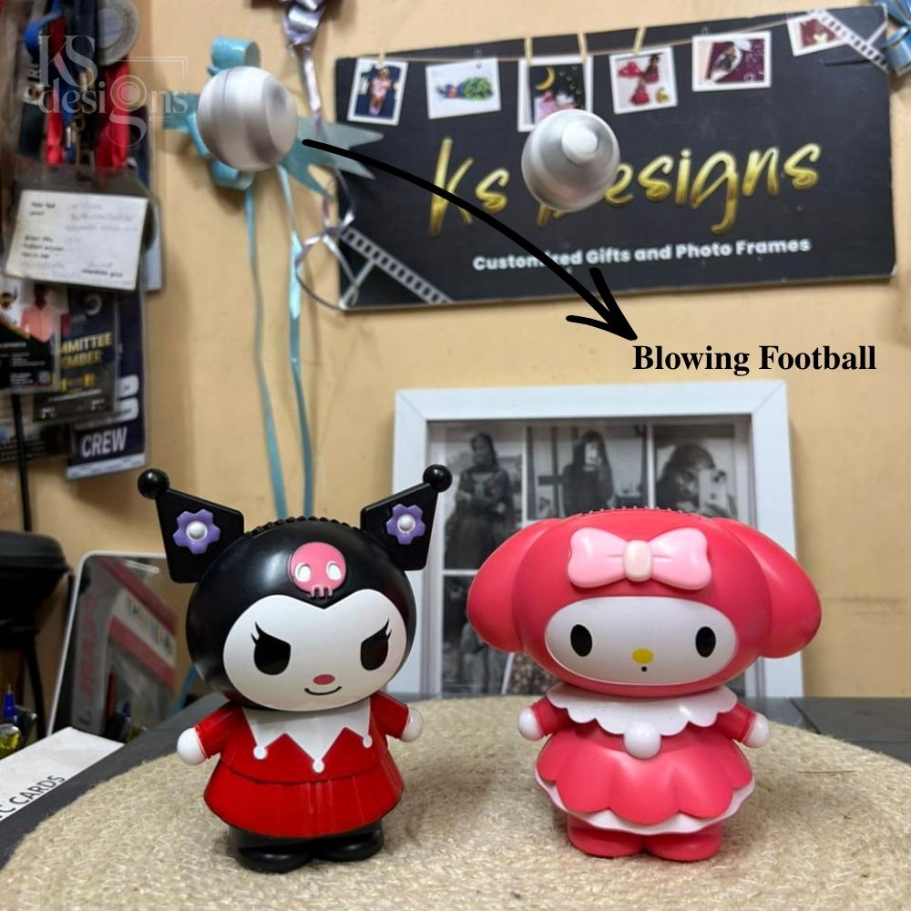 Blowing Football Fan Toy Blowing Football Fan Toy