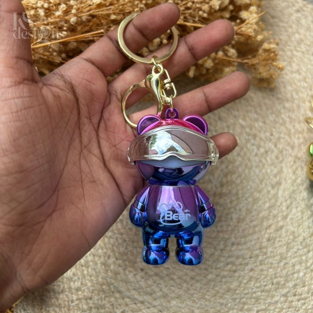 Bear Helmet Keychain Bear Helmet Keychain - Image 10