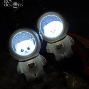 Astronaut Panda Keychain