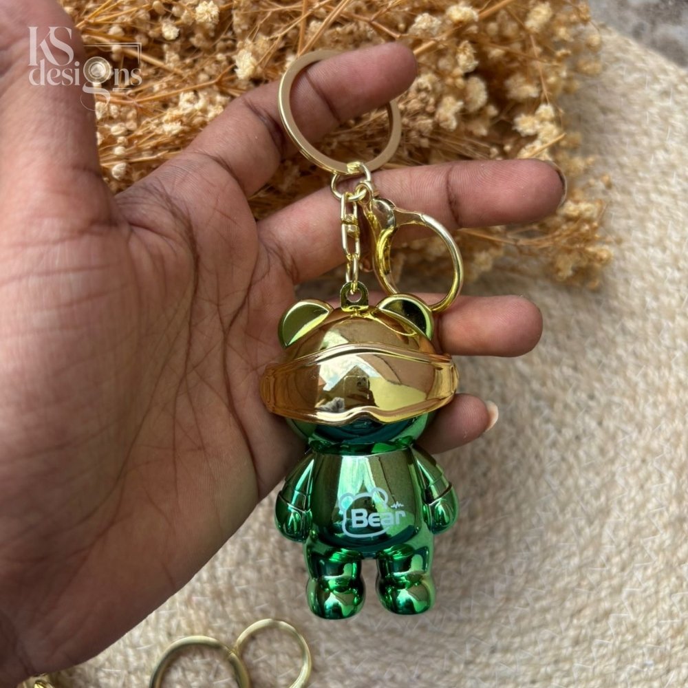 Bear Helmet Keychain Bear Helmet Keychain - Image 5