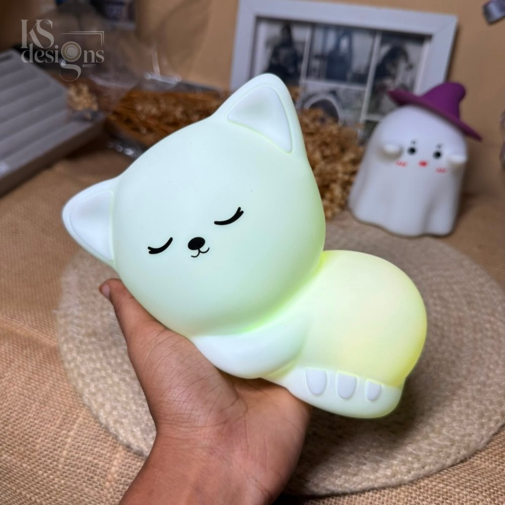 Cat Silicone Night Lamp Cat Silicone Night Lamp - Image 3