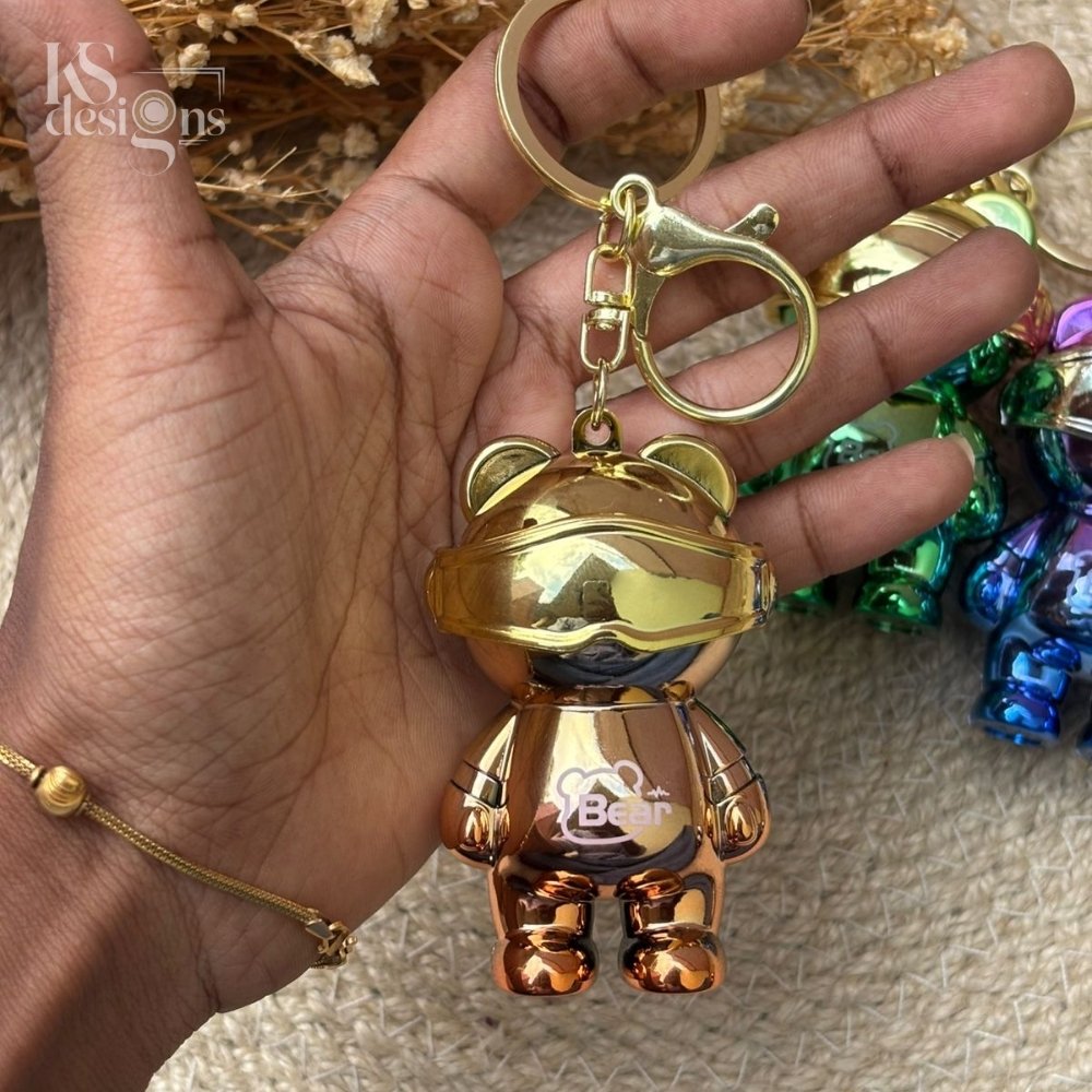 Bear Helmet Keychain Bear Helmet Keychain - Image 7