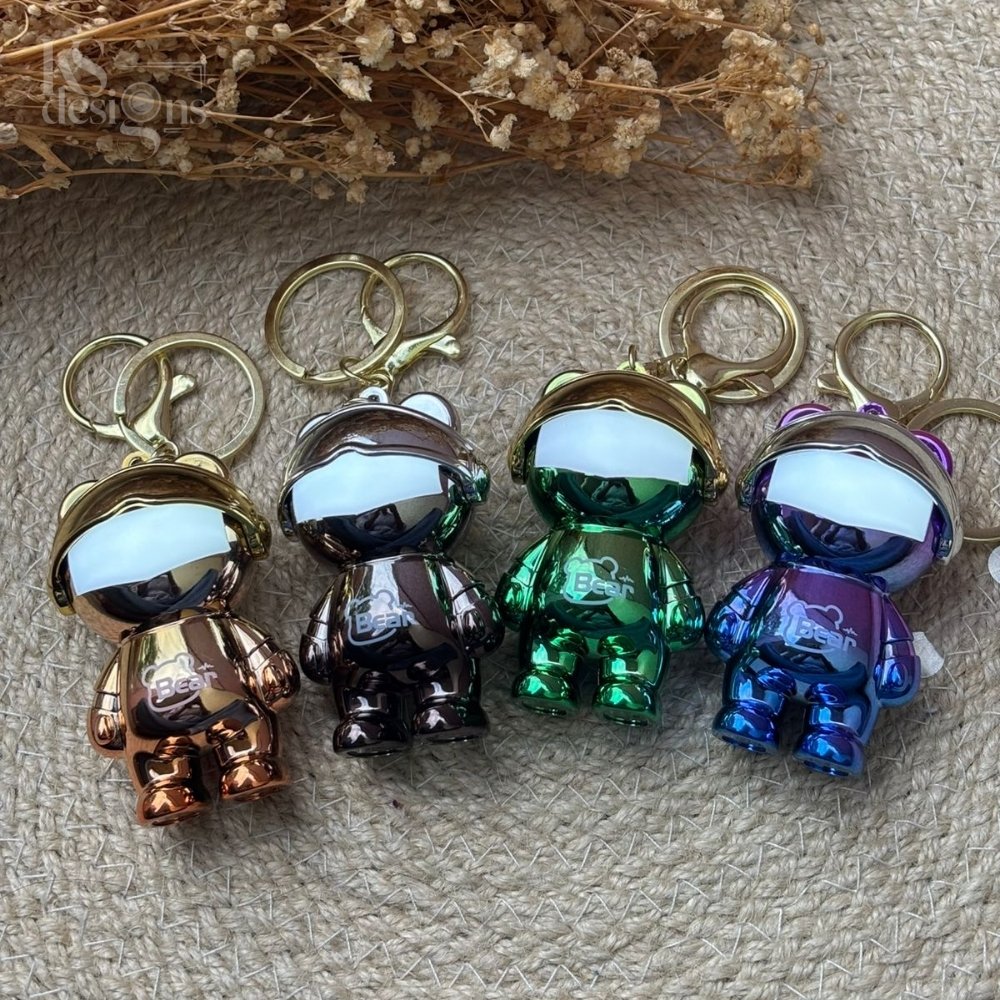Bear Helmet Keychain Bear Helmet Keychain - Image 8