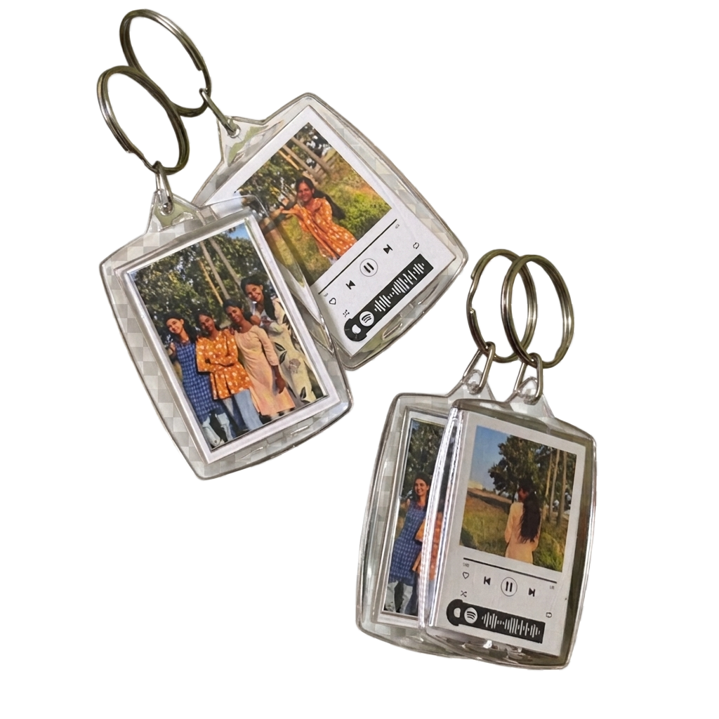 Free Spotify photo keychain