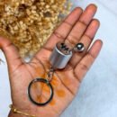 Gear Keychain - Silver