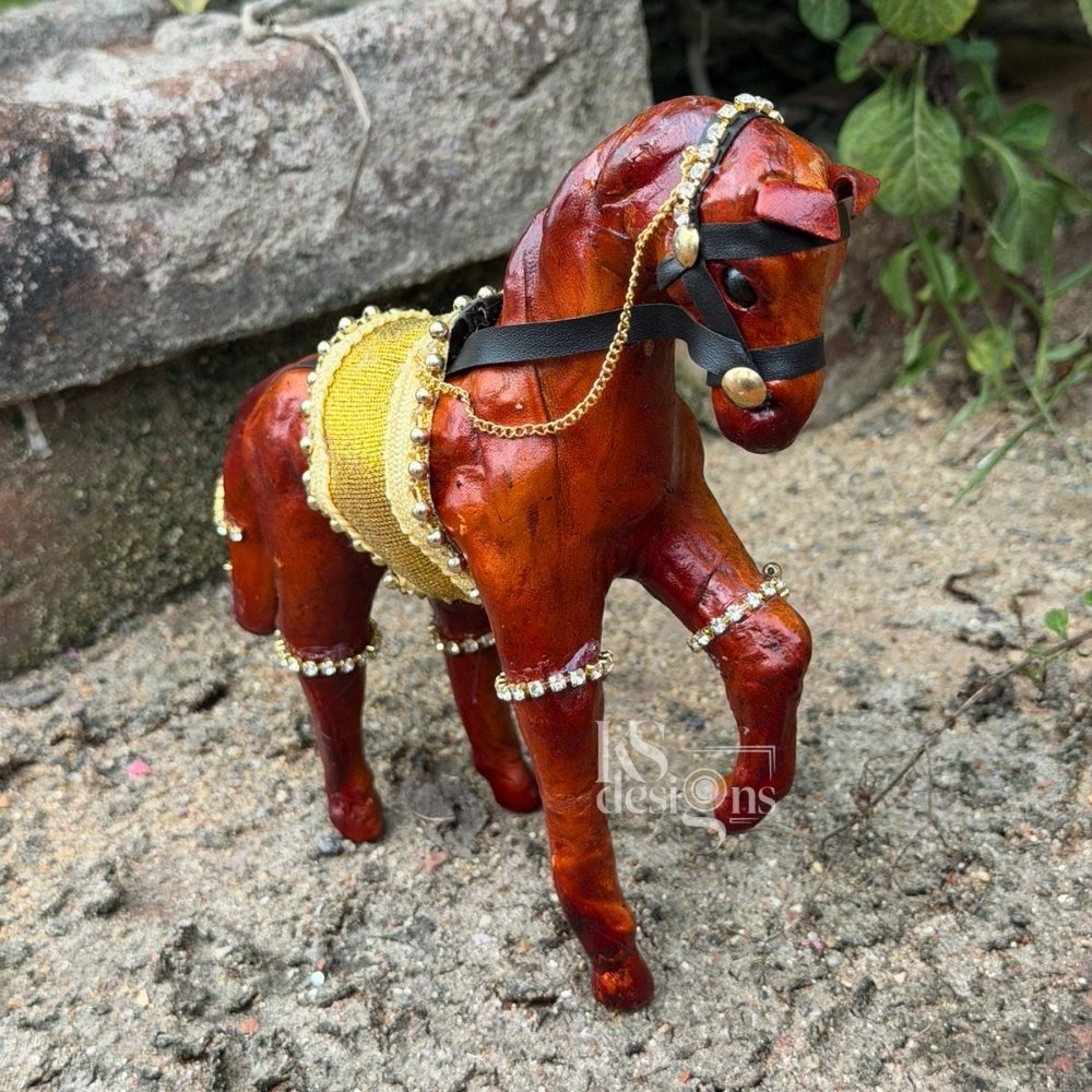 Traditional Decorative Horse – 6 Inch Traditional Decorative Horse – 6 Inch - Image 9