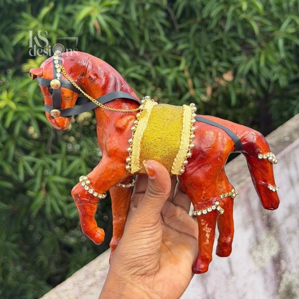 Traditional Decorative Horse – 6 Inch Traditional Decorative Horse – 6 Inch - Image 6