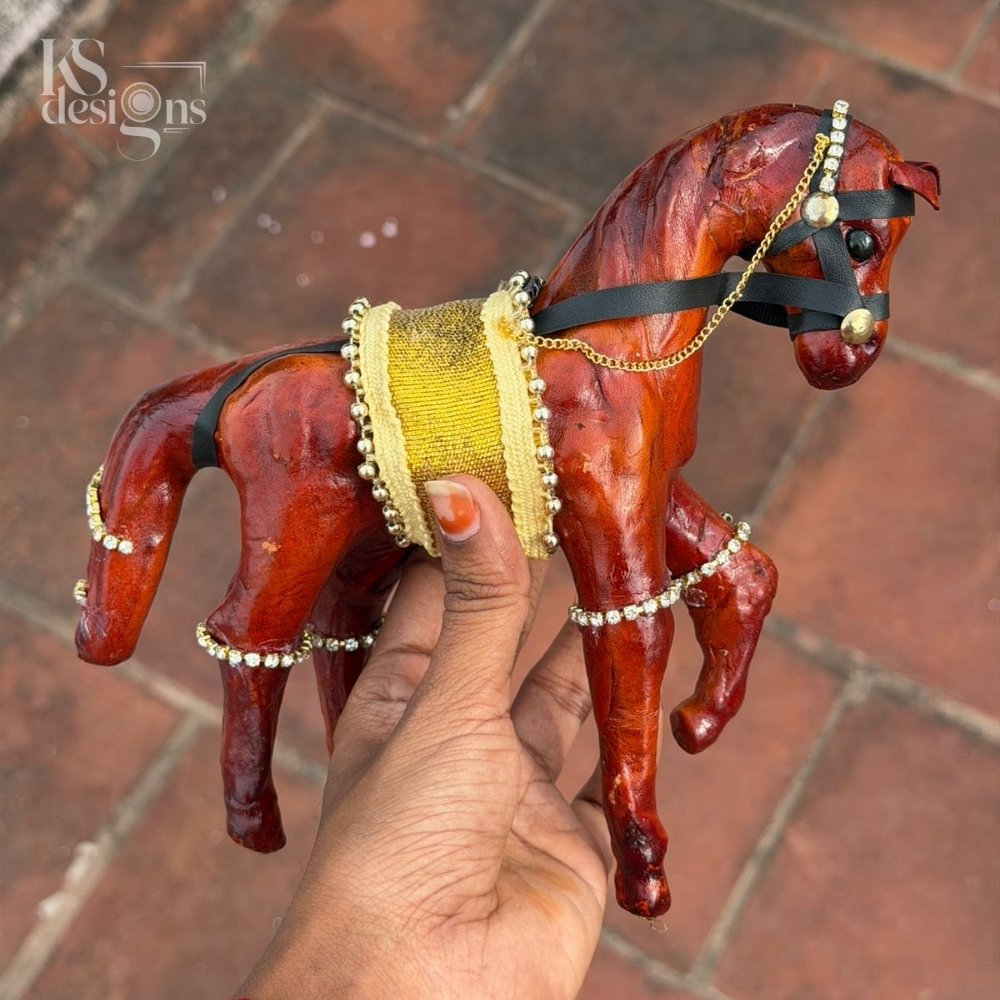 Traditional Decorative Horse – 6 Inch Traditional Decorative Horse – 6 Inch - Image 5