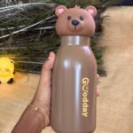 Animal Hot & Cold Temperature Water Bottle - Bear