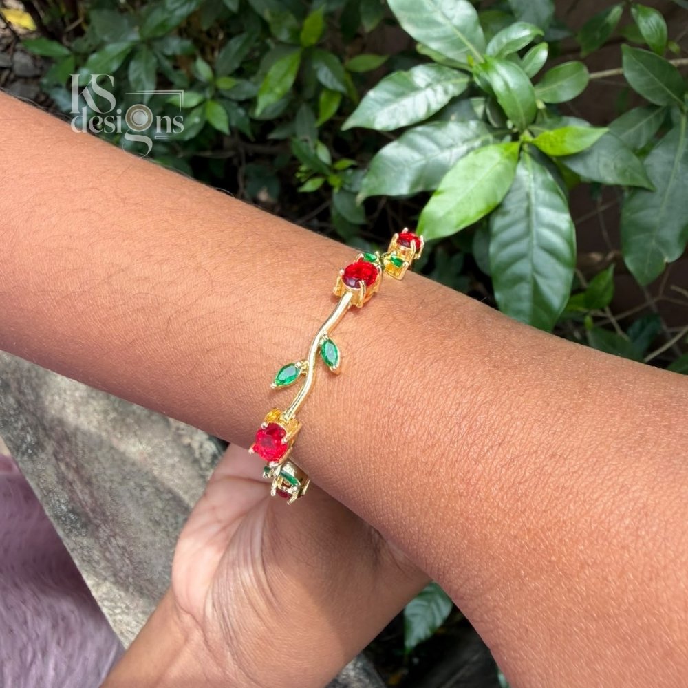 Ruby Emerald Bracelet Ruby Emerald Bracelet - Image 7