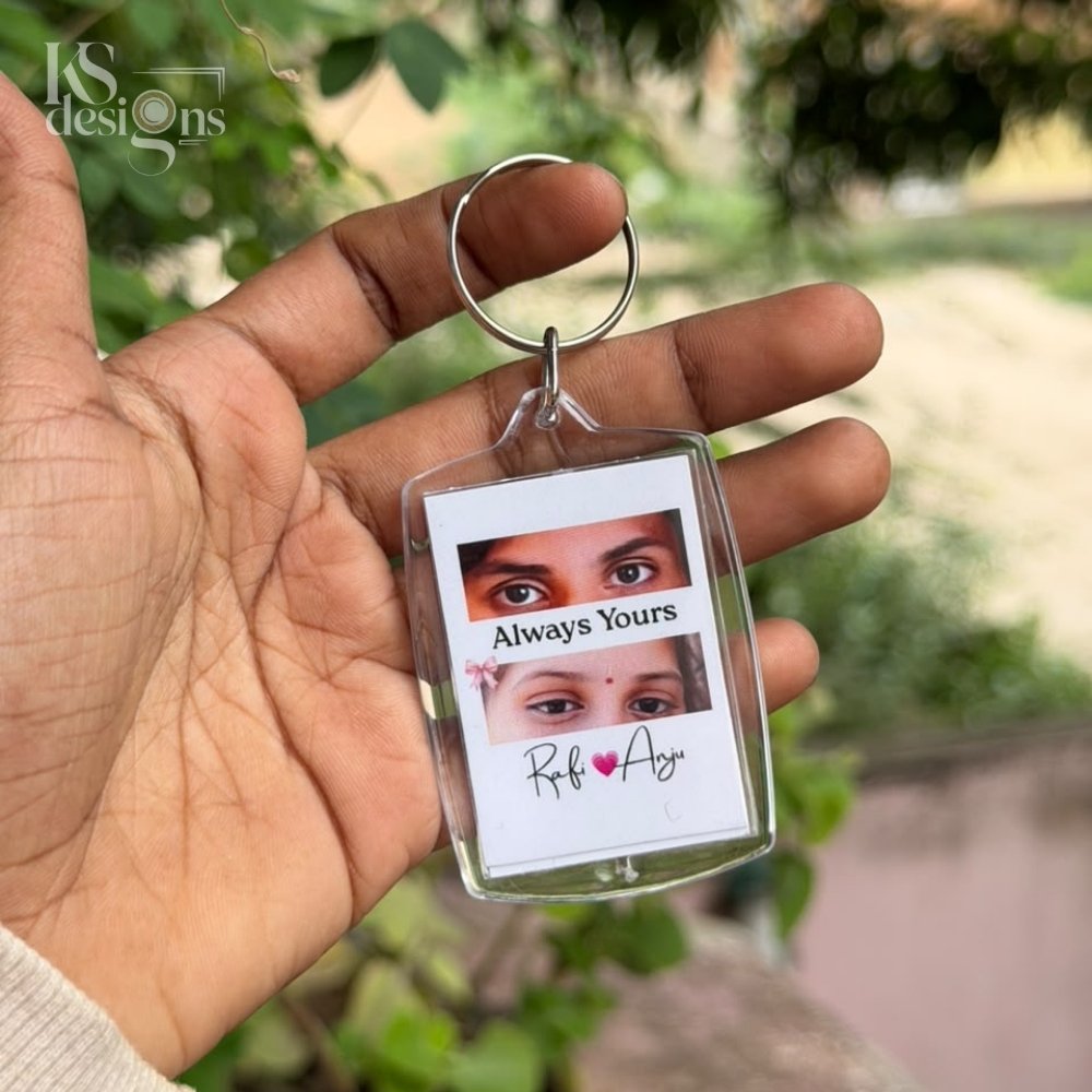 Eye Photo Keychain Eye Photo Keychain - Image 3