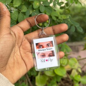 Home Page Eye Photo Keychain