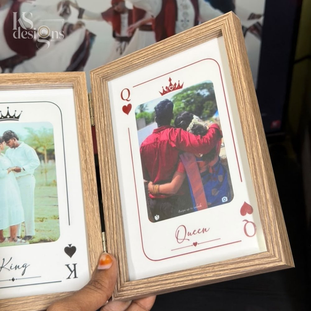 King & Queen Forever Folding Frame King & Queen Forever Folding Frame - Image 2
