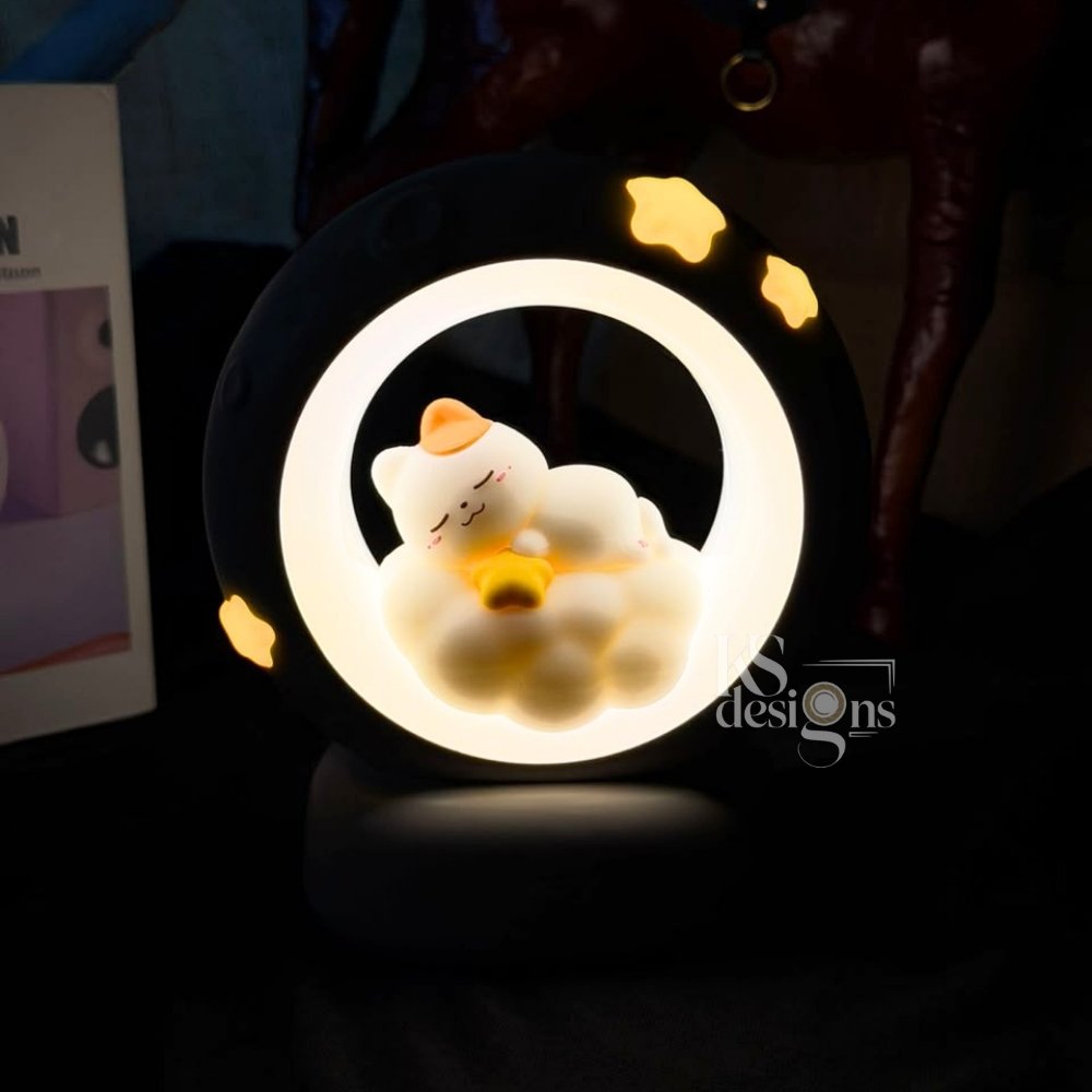 Cat Moon Lamp Cat Moon Lamp - Image 4