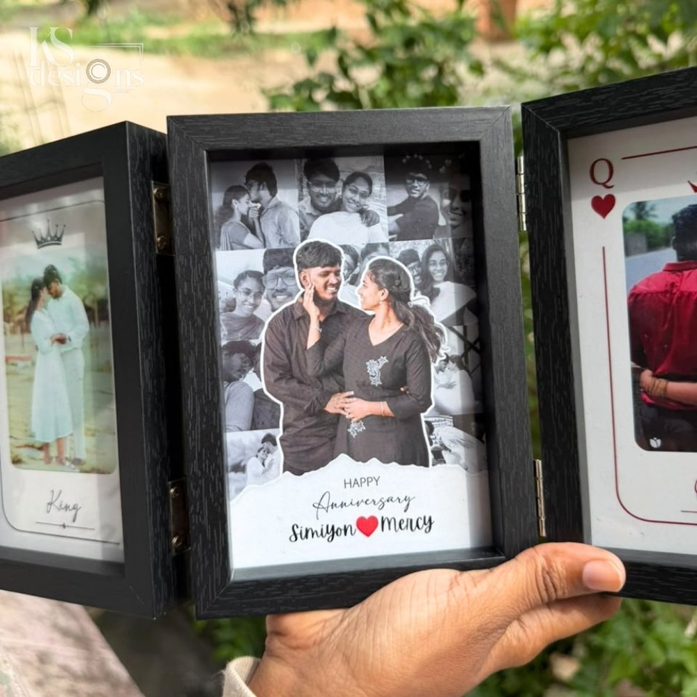 Three Side Folding Photo Frame Three Side Folding Photo Frame - Image 2