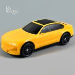Car Bluetooth Wireless Speaker - Yellow