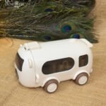 Mini Bus Water Bottle - White